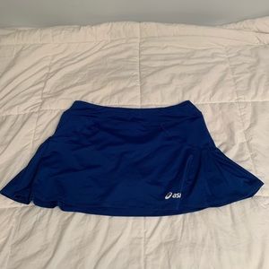 Blue ASICS Skort